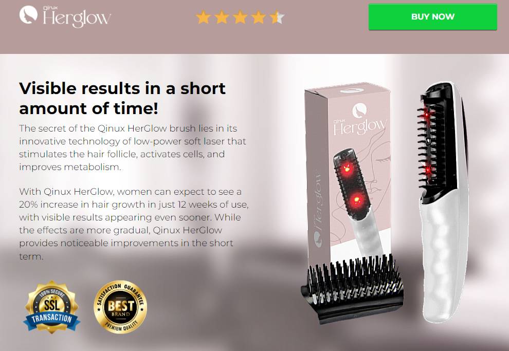 Qinux HerGlow Review: The Revolutionary Solution for Hair Loss