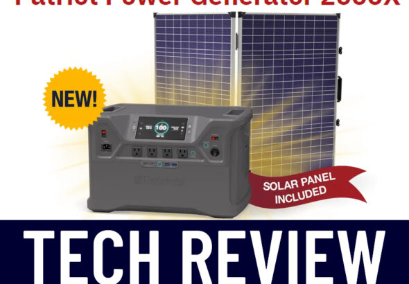 Patriot Solar Generator 2000x Review