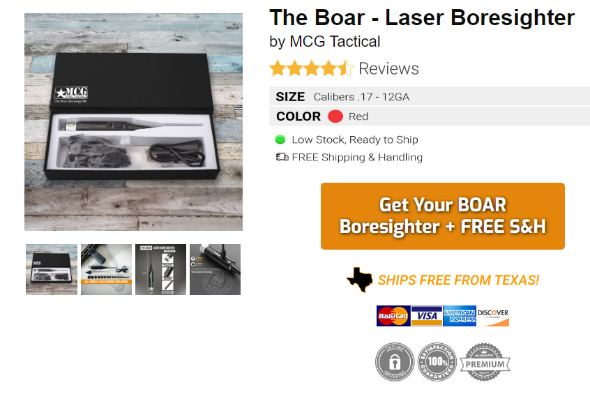 MCG Tactical Boar Laser Boresighter Review: The Must-Have Tool for Perfect Accuracy
