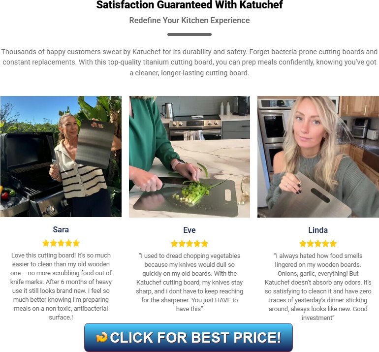 Katuchef Titanium Cutting Board Review: Is This Legit Kitchen Tech?