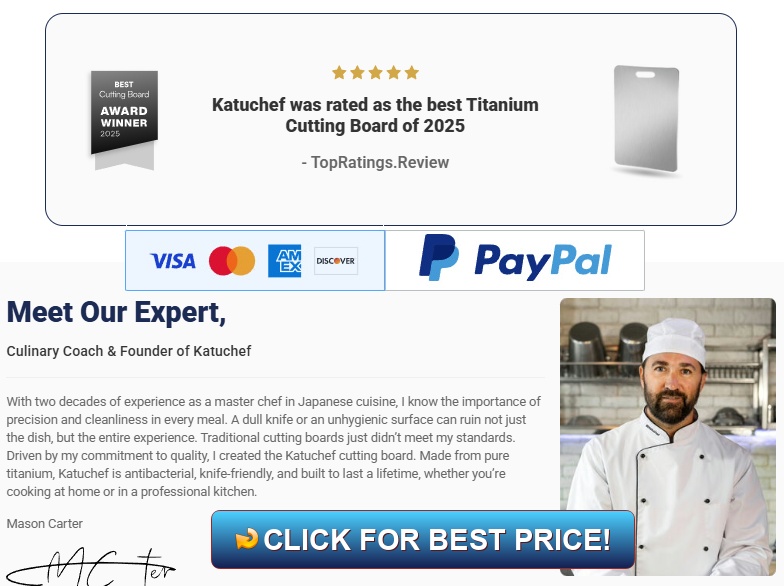 Katuchef Titanium Cutting Board Review: Is This Legit Kitchen Tech?